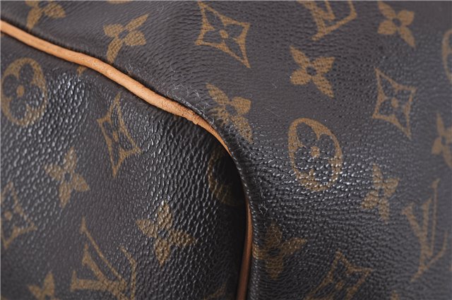 Auth Louis Vuitton Monogram Keepall Bandouliere 60 Boston Bag M41412 LV 3803D