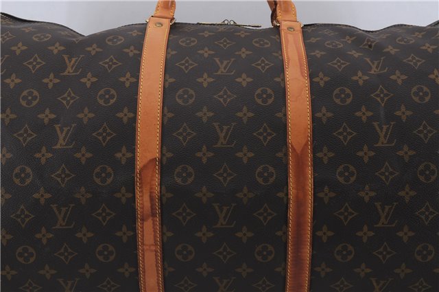 Auth Louis Vuitton Monogram Keepall Bandouliere 60 Boston Bag M41412 LV 3803D