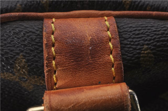 Auth Louis Vuitton Monogram Keepall Bandouliere 60 Boston Bag M41412 LV 3803D