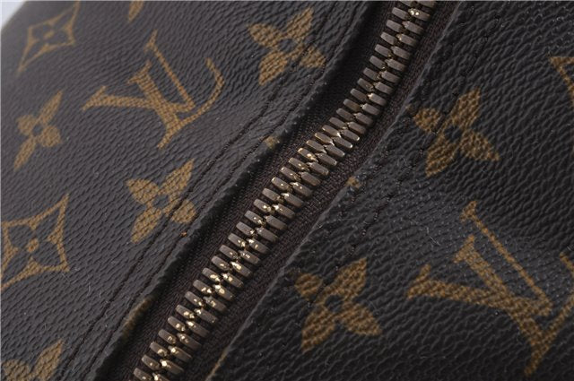 Auth Louis Vuitton Monogram Keepall Bandouliere 60 Boston Bag M41412 LV 3803D