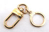 Authentic Louis Vuitton Charm Key Chain Anokre Gold M62694 LV 3804E