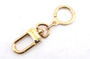 Authentic Louis Vuitton Charm Key Chain Anokre Gold M62694 LV 3804E