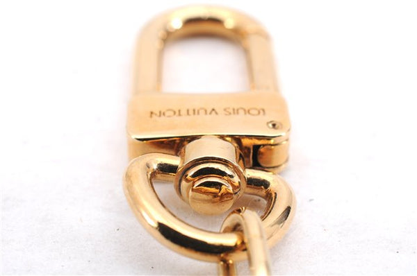 Authentic Louis Vuitton Charm Key Chain Anokre Gold M62694 LV 3804E
