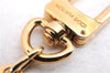 Authentic Louis Vuitton Charm Key Chain Anokre Gold M62694 LV 3804E