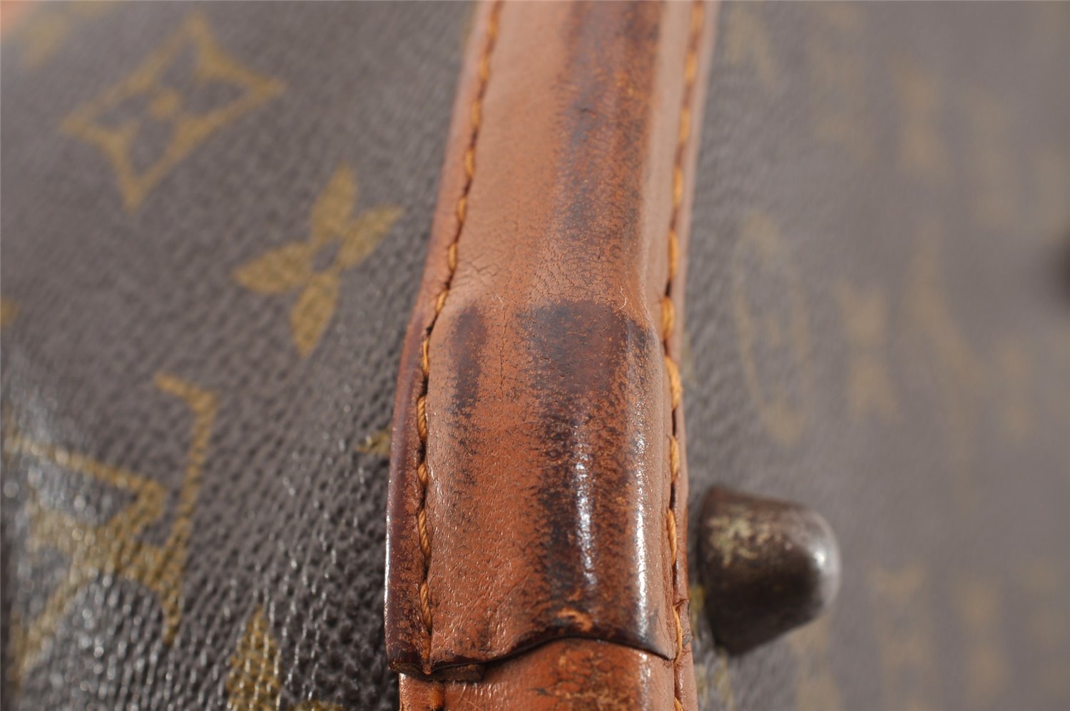 Authentic Louis Vuitton Monogram Bucket PM Shoulder Tote Bag USA Model LV 3804I