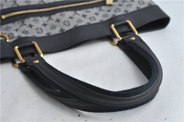 Authentic Louis Vuitton Monogram Mini Lucille GM Hand Bag Blue M92675 LV 3808D