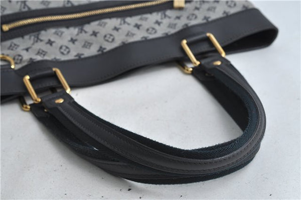 Authentic Louis Vuitton Monogram Mini Lucille GM Hand Bag Blue M92675 LV 3808D