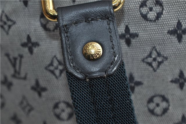 Authentic Louis Vuitton Monogram Mini Lucille GM Hand Bag Blue M92675 LV 3808D