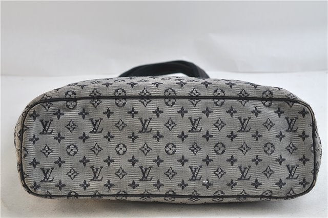 Authentic Louis Vuitton Monogram Mini Lucille GM Hand Bag Blue M92675 LV 3808D
