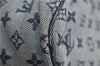 Authentic Louis Vuitton Monogram Mini Lucille GM Hand Bag Blue M92675 LV 3808D