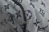 Authentic Louis Vuitton Monogram Mini Lucille GM Hand Bag Blue M92675 LV 3808D