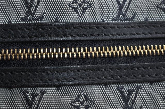 Authentic Louis Vuitton Monogram Mini Lucille GM Hand Bag Blue M92675 LV 3808D