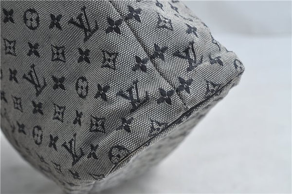 Authentic Louis Vuitton Monogram Mini Lucille GM Hand Bag Blue M92675 LV 3808D