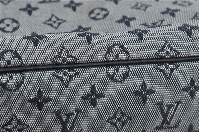 Authentic Louis Vuitton Monogram Mini Lucille GM Hand Bag Blue M92675 LV 3808D