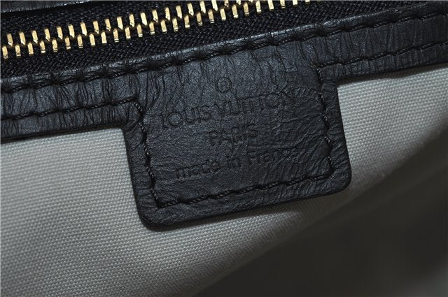 Authentic Louis Vuitton Monogram Mini Lucille GM Hand Bag Blue M92675 LV 3808D