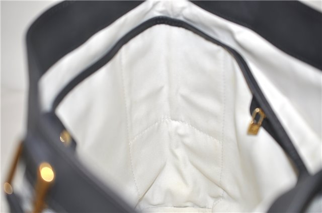 Authentic Louis Vuitton Monogram Mini Lucille GM Hand Bag Blue M92675 LV 3808D