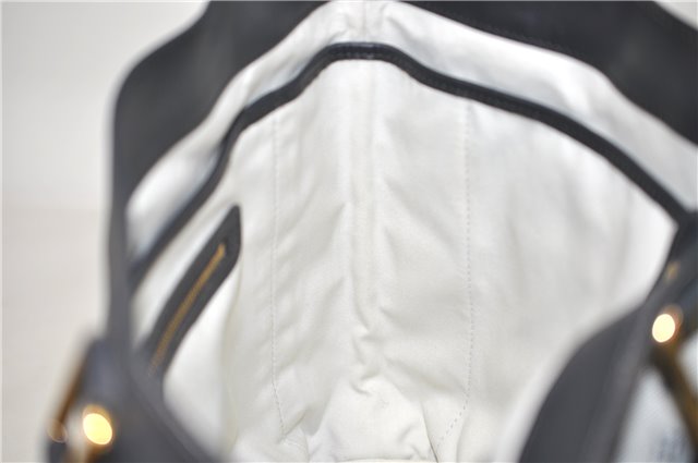 Authentic Louis Vuitton Monogram Mini Lucille GM Hand Bag Blue M92675 LV 3808D