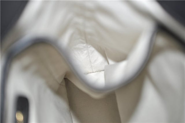 Authentic Louis Vuitton Monogram Mini Lucille GM Hand Bag Blue M92675 LV 3808D