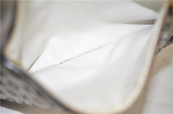 Authentic Louis Vuitton Monogram Mini Lucille GM Hand Bag Blue M92675 LV 3808D