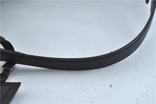 Authentic GUCCI Shoulder Travel Bag GG Nylon Leather 012038408 Brown 3810C