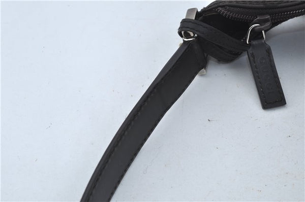 Authentic GUCCI Shoulder Travel Bag GG Nylon Leather 012038408 Brown 3810C