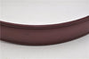 Authentic BURBERRY Vintage Nova Check Shoulder Bag Leather Bordeaux 3811F