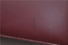 Authentic BURBERRY Vintage Nova Check Shoulder Bag Leather Bordeaux 3811F