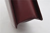 Authentic BURBERRY Vintage Nova Check Shoulder Bag Leather Bordeaux 3811F