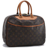 Authentic Louis Vuitton Monogram Deauville Hand Bag M47270 LV 3812D