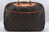Authentic Louis Vuitton Monogram Deauville Hand Bag M47270 LV 3812D