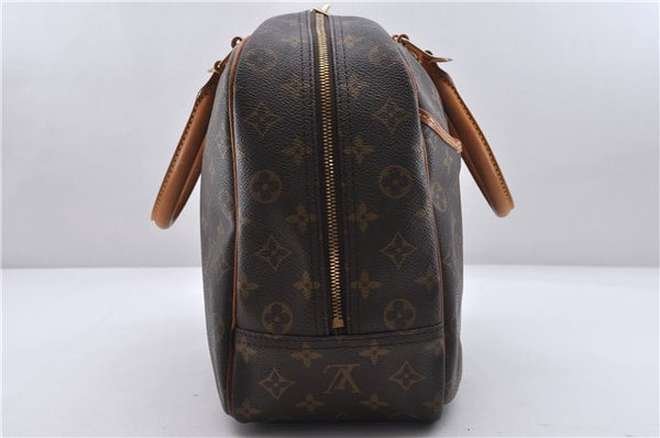 Authentic Louis Vuitton Monogram Deauville Hand Bag M47270 LV 3812D