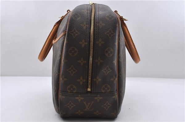 Authentic Louis Vuitton Monogram Deauville Hand Bag M47270 LV 3812D