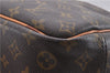 Authentic Louis Vuitton Monogram Deauville Hand Bag M47270 LV 3812D
