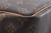 Authentic Louis Vuitton Monogram Deauville Hand Bag M47270 LV 3812D