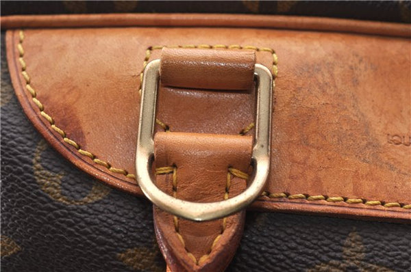 Authentic Louis Vuitton Monogram Deauville Hand Bag M47270 LV 3812D