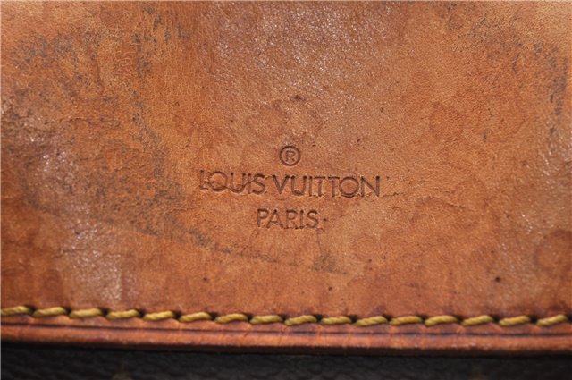 Authentic Louis Vuitton Monogram Deauville Hand Bag M47270 LV 3812D