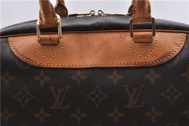 Authentic Louis Vuitton Monogram Deauville Hand Bag M47270 LV 3812D