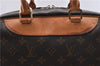 Authentic Louis Vuitton Monogram Deauville Hand Bag M47270 LV 3812D