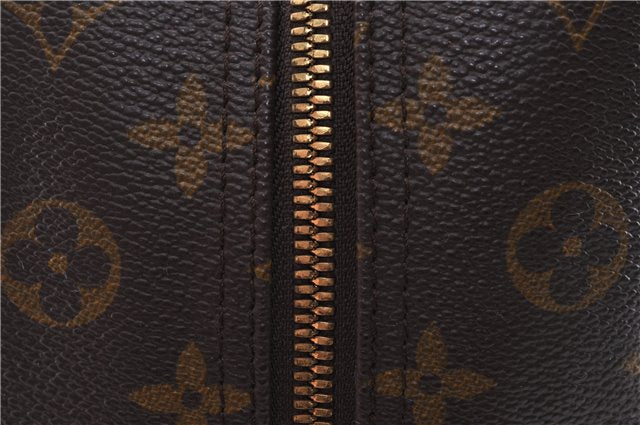 Authentic Louis Vuitton Monogram Deauville Hand Bag M47270 LV 3812D