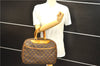 Authentic Louis Vuitton Monogram Deauville Hand Bag M47270 LV 3812D
