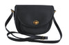 Authentic GUCCI Micro GG PVC Leather Shoulder Cross Body Bag Black Junk 3819C
