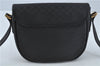 Authentic GUCCI Micro GG PVC Leather Shoulder Cross Body Bag Black Junk 3819C