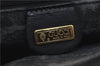 Authentic GUCCI Micro GG PVC Leather Shoulder Cross Body Bag Black Junk 3819C
