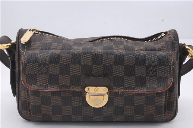 Auth Louis Vuitton Damier Ravello GM Shoulder Cross Body Bag N60006 LV 3819D
