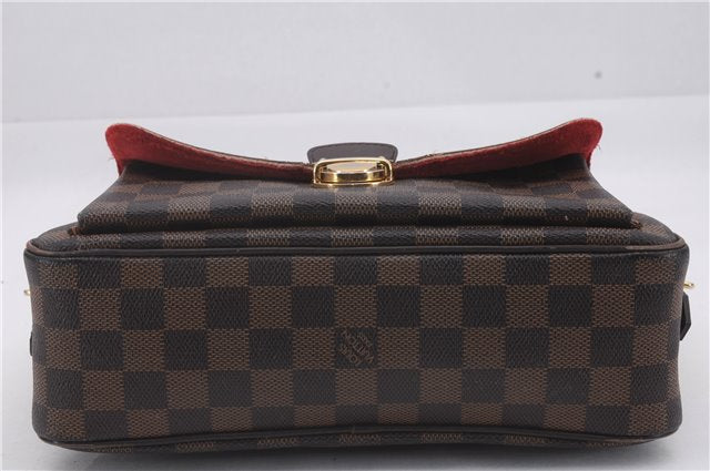 Auth Louis Vuitton Damier Ravello GM Shoulder Cross Body Bag N60006 LV 3819D