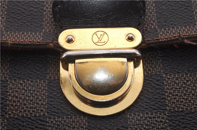 Auth Louis Vuitton Damier Ravello GM Shoulder Cross Body Bag N60006 LV 3819D