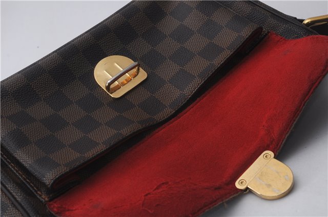 Auth Louis Vuitton Damier Ravello GM Shoulder Cross Body Bag N60006 LV 3819D
