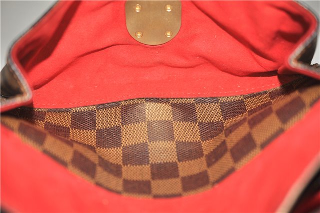 Auth Louis Vuitton Damier Ravello GM Shoulder Cross Body Bag N60006 LV 3819D