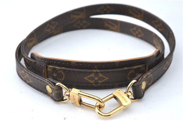 Authentic Louis Vuitton Monogram Brown Shoulder Strap 38.4" LV 3824B