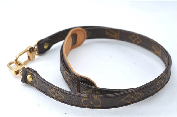 Authentic Louis Vuitton Monogram Brown Shoulder Strap 38.4" LV 3824B